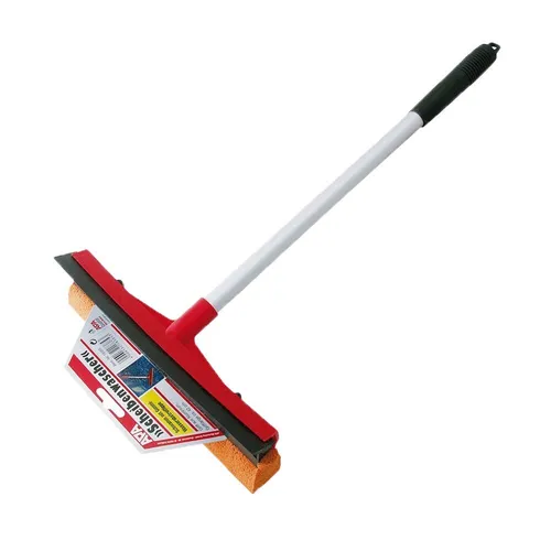 Kfz Scheibenwascher 24cm breit Griff 42cm aus Kunstoffhalterung