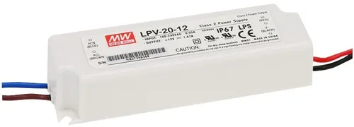 Scharnberger+Hasenbein LED-Trafo 54663 – Elektronisch geregelt - Zuverlässiger LED-Trafo für den Außenbereich, mit einer Leistung von 20W und breitem Eingangsspannungsbereich. Ideal für die Stromversorgung von LED-Systemen.