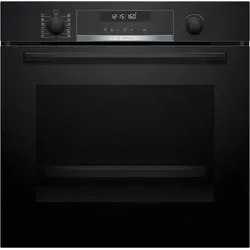 Bosch HBG578BB3 Einbau-Backofen 60cm schwarz Pyrolyse - Air Fry - Backofen mit Pyrolyse-Reinigung und Air Fry-Funktion für gesunde, knusprige Gerichte, ideal für moderne Küchen.