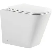 Glasdeals Stand-WC Spülrandlos inkl. SoftClose Sitz BTW 6055 - Elegantes Stand-WC aus Sanitärkeramik mit spülrandlosem Design. Inklusive hochwertigem SoftClose WC-Sitz für leises Schließen. Ideal für moderne Badezimmer und einfache Montage.
