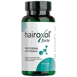 Hairoxol Kapseln - Vitamine für gesunde Haare - Vitamine & Mineralien - 60 natürliche Kapseln für Männer und Frauen, fördern das Haarwachstum mit Biotin und Zink für dein allgemeines Wohlbefinden.