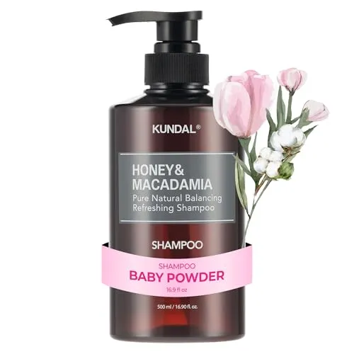 KUNDAL nature shampoo 500ml (babypuder)