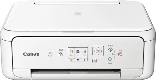 Canon PIXMA TS5151 - 3 in 1 Tintenstrahl-Multifunktionsdrucker in Weiß, platzsparend mit Duplex-Druck und Mobile Print-Funktion für vielseitige Nutzung