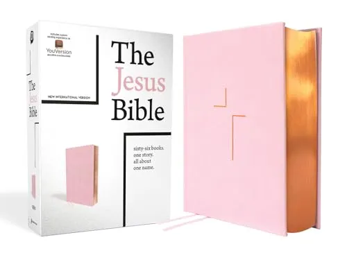 The Jesus Bible, NIV Edition, Imitation Leather, Pink - Belletristik - Entdecken Sie Jesus in jedem Buch der Bibel mit der exklusiven Zondervan NIV Comfort Print® Schriftart für müheloses Lesen und Notizen.