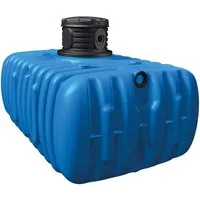 4rain Wasserreservoir FLAT M Flachtank 3000 L - Bewässerungssystem für nachhaltige Wasserlagerung, ideal für Garten und Landwirtschaft mit platzsparendem Design.