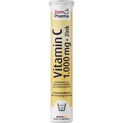 Vitamin C 1000 mg + Zink Brausetabletten 20 ST