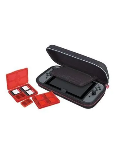 RDS Deluxe Travel Case für Nintendo Switch - Robuste Hartschalentasche in Schwarz, idealer Schutz für deine Spielekonsole unterwegs, perfekt für Gaming-Enthusiasten.