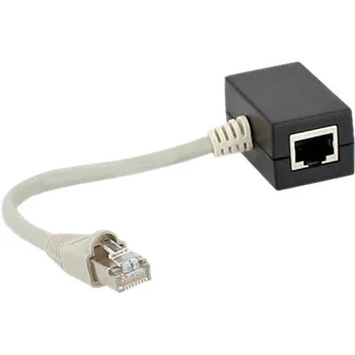 InLine ISDN Verteiler, 2x RJ45 Buchse, 15cm Kabel, mit Endwiderständen