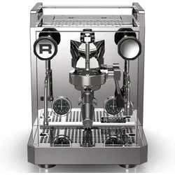 ROCKET Mozzafiato Type R FAST Siebträgermaschine – Chrom - Elegante Espressomaschine mit Rotationspumpe und schnellem Aufheizsystem. Perfekt für Espresso-Liebhaber, die Wert auf Qualität und Design legen. Ideal für den Einsatz zu Hause.