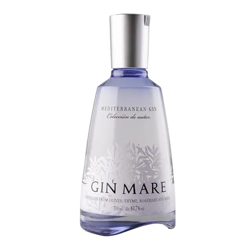 Gin Mare Mediterranean Gin 42,7% Vol. 0,7l - Premium Gin mit einzigartigen mediterranen Botanicals, ideal für kreative Cocktails und erfrischende Gin & Tonic-Kreationen.