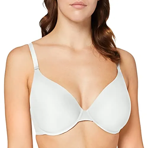 Sloggi Damen Zero Lace WHP Halbschalen BH , Elfenbein (Silk White (Gz) , 75E