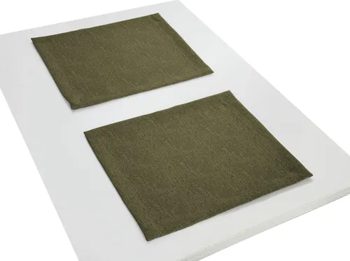 Wirth Platzset TORBOLE, 2er Set für stilvolle Tischdekoration - Dekorative Tischsets im 2er Pack, perfekt kombinierbar mit Einzelschals der TORBOLE-Serie. Verfügbar in sechs Farben, ideal für eine gemütliche Atmosphäre in Ihrem Zuhause.