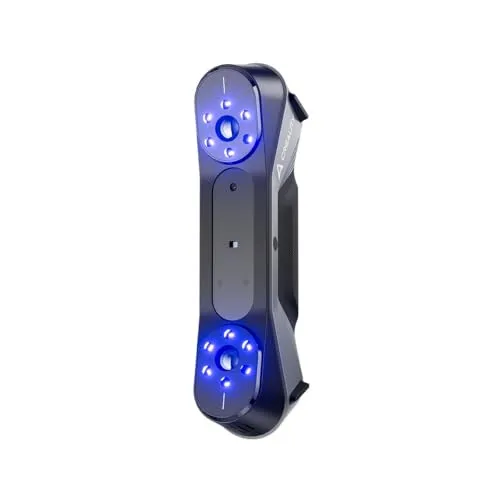 Creality CR-Scan Raptor 3D-Scanner: Präzise 3D-Scans in 0,02mm - Kabelgebundener 3D-Scanner mit 60fps Scangeschwindigkeit und 0,02mm Genauigkeit. Ideal für detaillierte 3D-Modelle von Objekten bis 200cm.