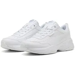 PUMA Damen Cilia Mode Shoes - Puma White-Puma Silver, 37.5 EU - Damen-Sneaker mit SoftFoam+ Innensohle für maximalen Komfort und IMEVA Zwischensohle für leichte Dämpfung. Ideal für den ganzen Tag!