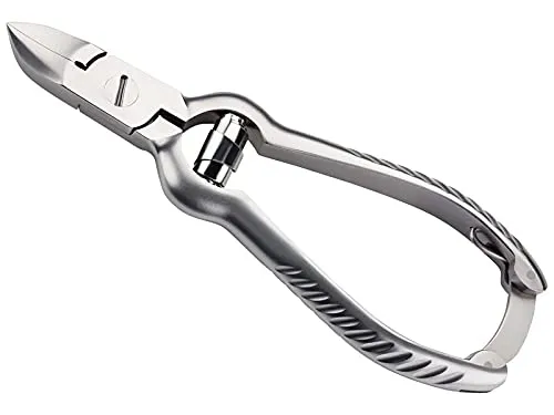 Alpen professionelle Nagelzange, Stahl AISI 420, mattiert, Federöffnung, 13.8 cm