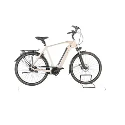 Velo de Ville AEB 890 Smart City E-Bike 2023 - crystal pearl - 60 cm - E-Bike mit Bosch PowerTube 500 Wh, Intube Akku und leistungsstarker Performance Line Generation 4 für müheloses Fahren in der Stadt.