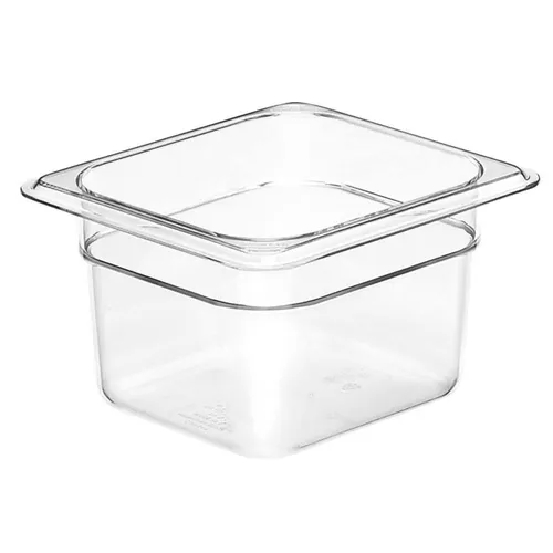 Gastronormbak Cambro 64CW-135 Clear 100 mm tief, 1,5 l Aufbewahren, transportier