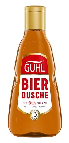 Guhl Bier-Shampoo - Intensiv Kräftigung mit Früh Kölsch - Inhalt: 250 ml - Kräftigt und stärkt das Haar fühlbar