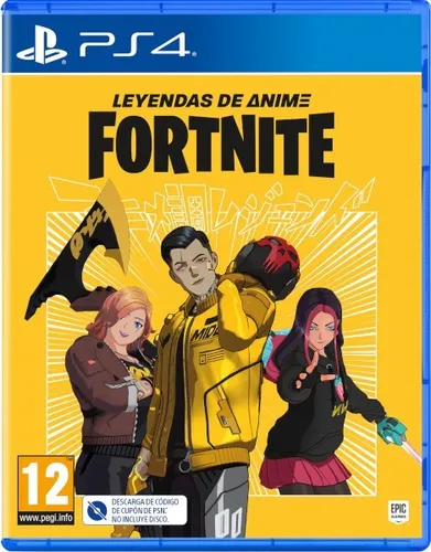 Fortnite Leyendas De Anime [DIGITAL] für PS4 - Digitales Spiel für PlayStation 4, ohne Regionalsperre und mit 3 Jahren Herstellergarantie – ideal für Fans von Fortnite und Anime!