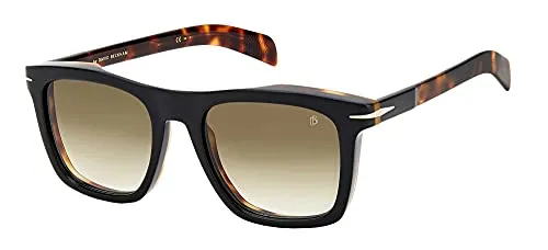 David Beckham Unisex Db 7000/s Sunglasses, XWY/9K BLAKHAVANGLD, 53