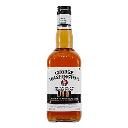George Washington Bourbon Whiskey - Exklusiver Bourbon Whiskey, hergestellt nach einem historischen Rezept, ideal für Kenner und Sammler.