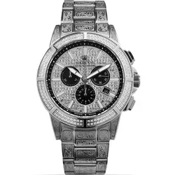 LOUIS XVI LXVI1127 Majeste Iced Out Chronograph Herrenuhr 43mm - Armbanduhren, elegante Swiss Made Quarzuhr mit Chronograph und Saphirglas, perfekt für stilbewusste Herren.