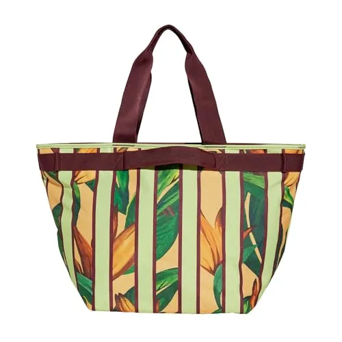 adidas Women's x FARM Premium Tragetasche - Stylische Handtasche mit 25 l Volumen, gefertigt aus recyceltem Polyester. Ideal für den täglichen Gebrauch und umweltbewusste Fashion. Maße: 20 cm x 58 cm x 38 cm.