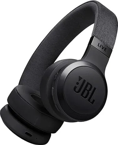 JBL Live 670NC Schwarz - Noise Cancelling Kopfhörer - Kopfhörer mit effektivem Noise Cancelling, ideal für konzentriertes Arbeiten im Büro. Genießen Sie bis zu 65 Stunden Musik und schnelles Aufladen für 4 Stunden Hörgenuss.