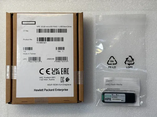HPE 32GB microSD RAID 1 USB Boot Drive