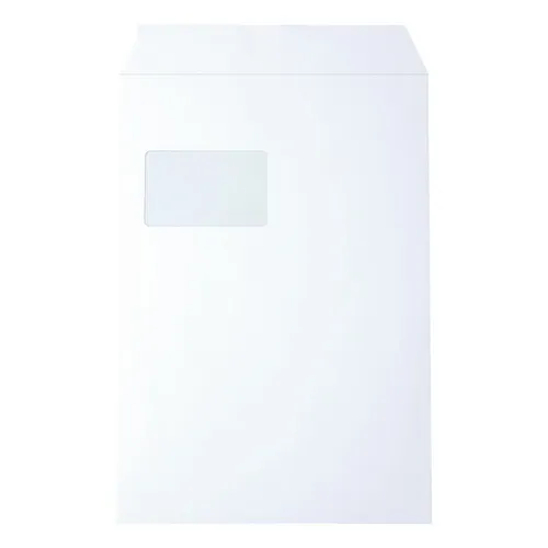 Otto Office Versandtasche, DIN C4, mit Fenster, Selbstklebung
