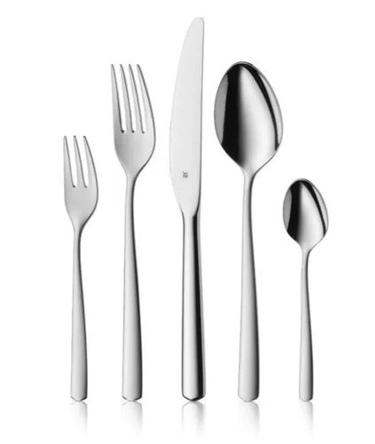 WMF Besteck Boston 30-tlg. - Edelstahl Besteckset in glänzender Silber-Optik, spülmaschinenfest und ideal für jeden Anlass