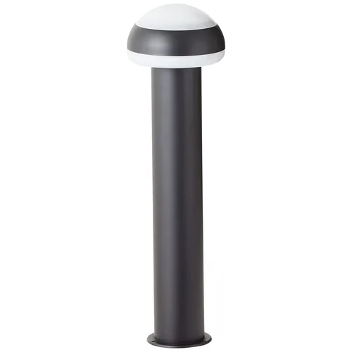 BRILLIANT ILTON schwarze Outdoor Wegelampe - Außenleuchten - Energieeffiziente 9W LED Stehleuchte mit warmweißem Licht (3000K) für gemütliche Abende im Freien, ideal für Einfahrten und Terrassen.