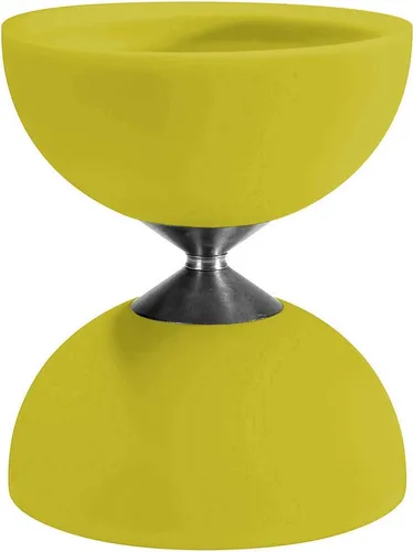 Eureka 515736 Acrobat 105 Rubber Diabolo, gelb