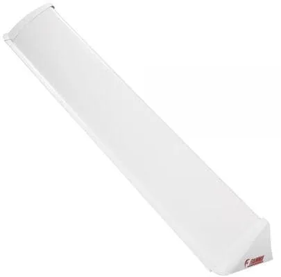 Fiamma Spoiler Universal für Dachhauben bis 90 cm - Fenster & Luken, hochwertiger Kunststoffspoiler für optimale Aerodynamik und Schutz vor Regen, ideal für Wohnmobile und Camper.