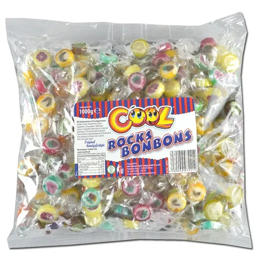  Cool Rocks Bonbons, 1 kg Beutel 11,25€/1kg