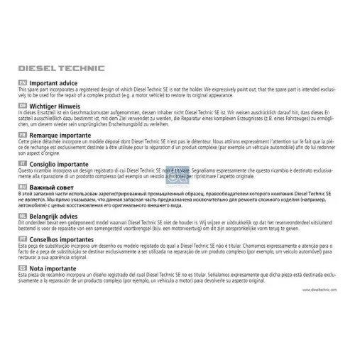 Dt Spare Parts Frontverkleidung 2.71557 - Hochwertige Frontverkleidung für Fahrzeuge, sorgt für optimalen Schutz und ein ansprechendes Design.