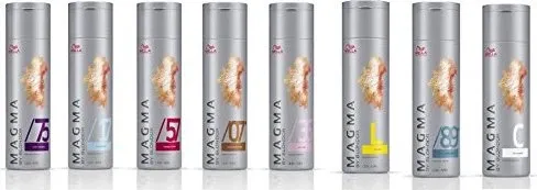 Wella Magma Limoncello Strähnen Haarfarbe 120 g - Färbemittel für coloriertes Haar, ideal für strahlende Limoncello-Strähneneffekte und eine langanhaltende Farbbrillanz.