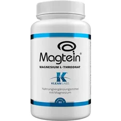 Magnesium L-threonat Magtein Klean Labs 90 St - rezeptfreie Kapseln, unterstützt die geistige Gesundheit und Konzentration