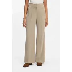 BOSS ORANGE Stoffhose Tarima Premium Damenmode Straight Leg, mit Gummizug beige 44