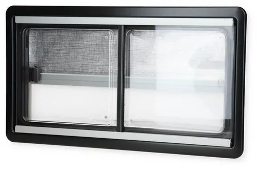 Dometic Seitz S4 Schiebefenster 800 x 450 - Fenster & Luken - Hochwertiges Schiebefenster mit optimaler Lichtdurchlässigkeit und geringem Gewicht, ideal für Wohnmobile und Caravans.