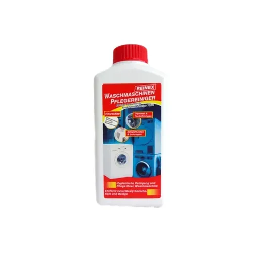 Reinex Waschmaschinenpflege Pflegereiniger 250 ml - Entkalker für hygienische Reinigung und Pflege Ihrer Waschmaschine, entfernt zuverlässig Gerüche und Kalk von Heizstäben, Trommel und Dichtungen.