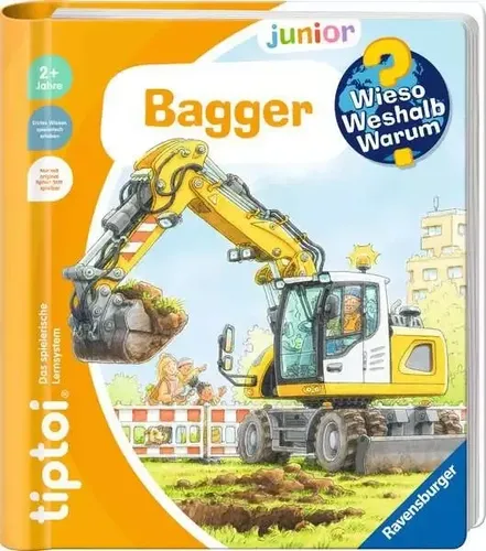 Ravensburger tiptoi Wieso? Weshalb? Warum? Bagger
