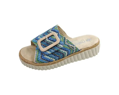 Rieker Damen Klassische Sandalen 69253 - Wanderschuhe für Damen, ideal für den Sommer mit extra weitem Schnitt für optimalen Komfort und Bewegungsfreiheit.
