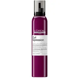 L'oreal Expert Curl Expression Cream Styling-Mousse 250ml - Frisierprodukte für definierte Locken, 250ml Haarschaum mit cremiger Formulierung für perfekten Halt und Pflege von lockigem Haar.