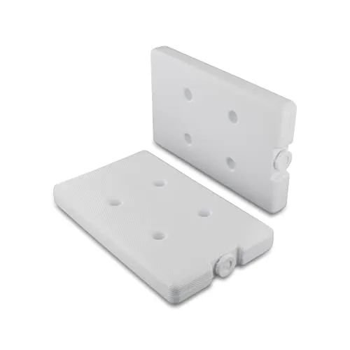 DL-pro 2X Kühlakku 218x135x27mm kompatibel mit Bosch Siemens 00085716 085716 Kühlelement Gefrierakku Kühler Akku für Kühlschrank Gefrierschrank Gefriertruhe Kühltasche Kühlbox