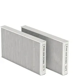 ZE Filterset ComfoAir 180 G4/F7 - 2 Stück - Hochwertige Filter für optimale Luftqualität, passend für ComfoAir 180, ideal für Allergiker und gesundes Raumklima