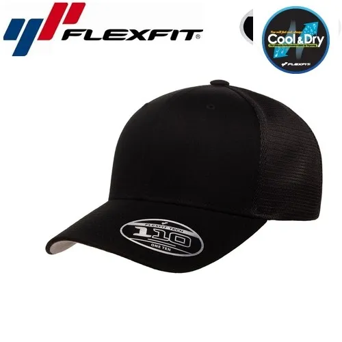 Flexfit 110F One Ten Snapback Red Trucker Cap Uni/One Size Schwarz