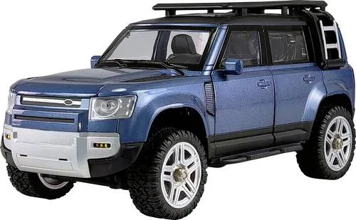 Amewi D110X24 Metall Scale RC Crawler 4WD 1:24 RTR blau - Hochwertiges ferngesteuertes Auto mit LED-Beleuchtung, ideal für Geländeabenteuer und lange Fahrzeiten