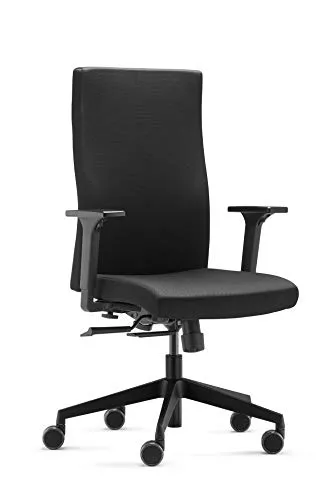 Trendoffice to-Strike Comfort SK 9248 | Ergonomischer Bürostuhl mit Lumbalstütze - Bürostuhl mit höhenverstellbarer Rückenlehne und 2F-Armlehnen für optimalen Komfort im Homeoffice. GS-geprüft und Quality Office-zertifiziert für höchste Qualität.