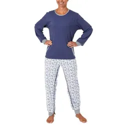 Normann Care Damen Pflegeoverall langarm blau mit Reißverschluss - Bequemer Pflegeoverall für Damen in Blau, Größe XS. Aus 100 % Baumwolle, ideal für den täglichen Einsatz und einfach zu pflegen.